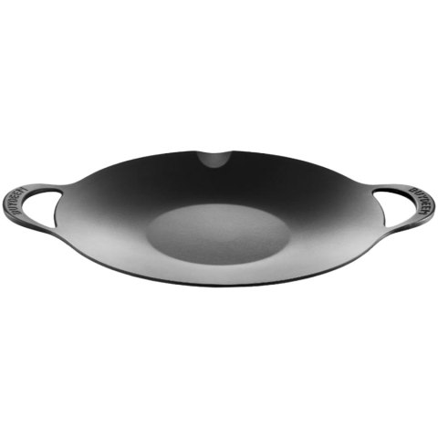 BUYDEEM Aluminiowa taca do grilowania i smażenia 36 cm, CP101, Black