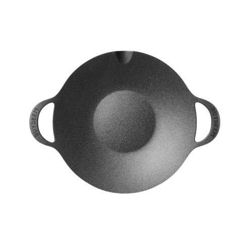BUYDEEM Aluminiowa taca do grilowania i smażenia 36 cm, CP101, Black