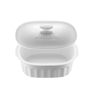 BUYDEEM Ceramiczne naczynie do parowaru 2L, CT1005, White