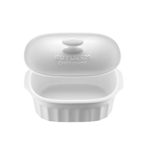 BUYDEEM Ceramiczne naczynie do parowaru 2L, CT1005, White