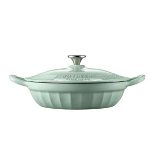 BUYDEEM Emaliowane naczynie żeliwne 3,3L, CP581, Cozy Greenish