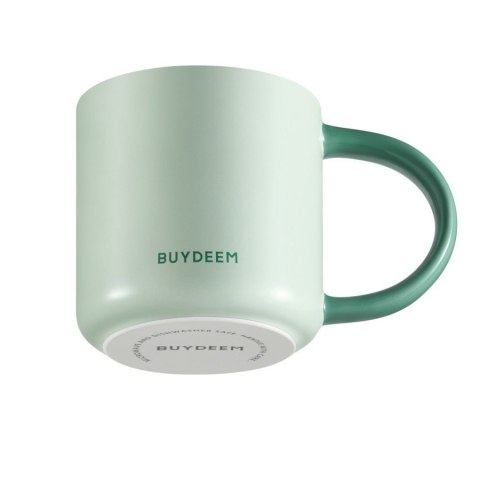 BUYDEEM Kubek ceramiczny 300ml, CD1018, Cozy Greenish