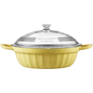 BUYDEEM Naczynie z pokrywą 3,8L CP181 Mellow Yellow