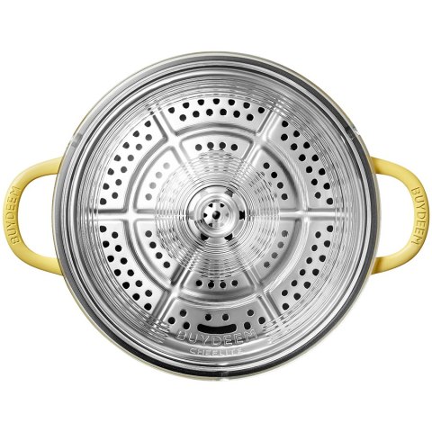 BUYDEEM Naczynie z pokrywą 3,8L CP181 Mellow Yellow