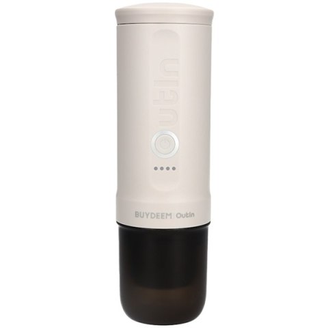BUYDEEM Przenośny ekspres do kawy, model OTEM-01, kolor Oat White