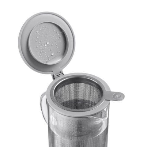 BUYDEEM Szklany dzbanek z zaparzaczem 500ml, CD2001