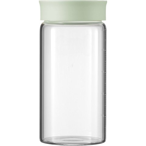 BUYDEEM Szklany słoik 1200ml z nakrętką wze Cozy Greenish, CS1015