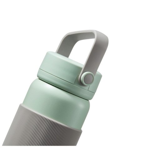 BUYDEEM Termos z zaparzaczem 400 ml, CD1011, Cozy Greenish