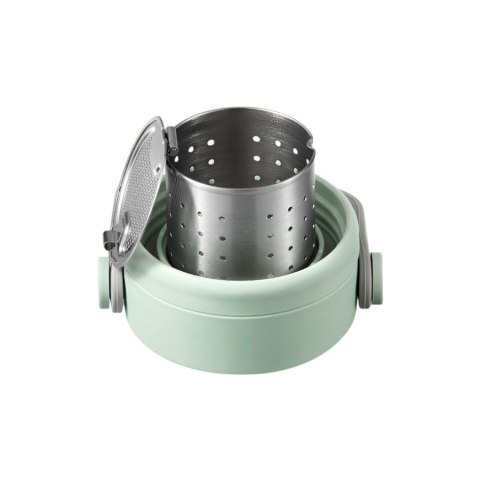 BUYDEEM Termos z zaparzaczem 400 ml, CD1011, Cozy Greenish