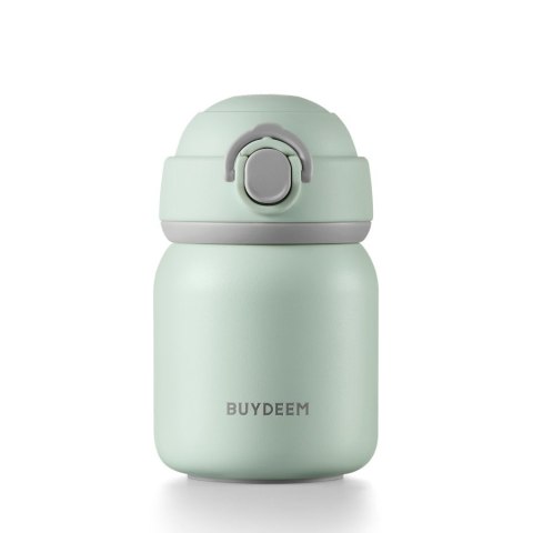 BUYDEEM Termos ze stali nierdzewnej 200ml, TAN200, Cozy Greenish