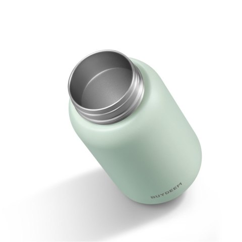 BUYDEEM Termos ze stali nierdzewnej 200ml, TAN200, Cozy Greenish